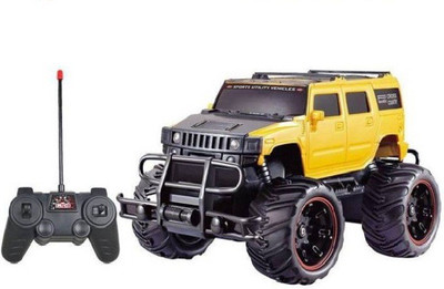 POWERPLAY POWERPLAY 1:20 Scale Mad Racing Cross Country Racing Car-Yellow (Multicolor)(Multicolor)