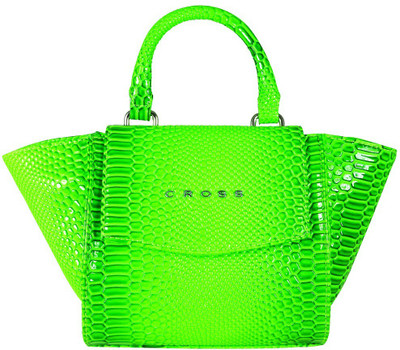 Cross Women Green PU Sling Bag