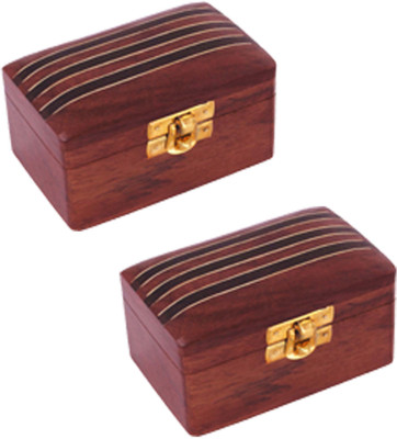Craft Art India Combo Offer -Home Decor Wooden Decorative Jewellery Storage Box - 2 Pcs Jewellery Vanity Box(Brown)
Craft Art India Combo Offer -Home Decor Wooden Decorative Jewellery Storage Box - 2 Pcs Jewellery Vanity Box(Brown)