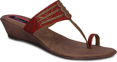 Kielz Women Red Wedges
