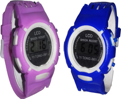 Fashion Gateway Kids Digital watch Purple and Blue, pack of 2 Purple::Blue Watch - For Boys & Girls
Fashion Gateway Kids Digital watch Purple and Blue, pack of 2 Purple::Blue Watch - For Boys & Girls