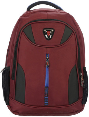 biawong stylish school collage office travel bag 21 L Backpack(Maroon), Plain