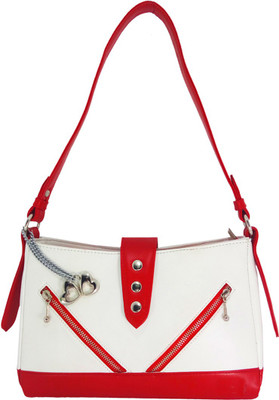 Anglopanglo Hand-held Bag(Red, White)