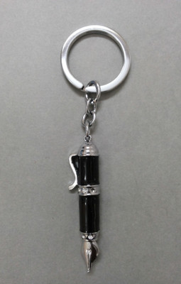 Oyedeal Pen Shape Key Chain(Black)