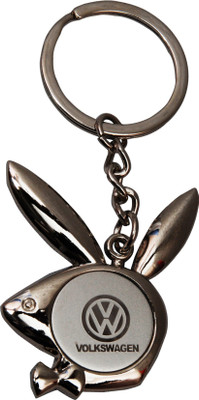 Oyedeal Playboy Volkswagen Key Chain(Silver)