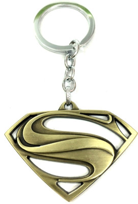 Spot Dealz SDL590 Super man Logo Full metal key chain Key Chain