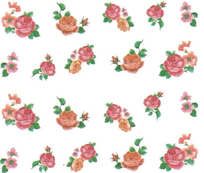 SENECIO™ Rose Bunch Multicolor Style - 24 Nail Art Manicure Decals Water Transfer Stickers Sheet(Multicolor)
SENECIO™ Rose Bunch Multicolor Style - 24 Nail Art Manicure Decals Water Transfer Stickers Sheet(Multicolor)