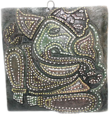 Sarvsiddhi Terracotta Ganpati Door Hanging Decorative Showpiece - 3 cm(Terracotta, Black)
Sarvsiddhi Terracotta Ganpati Door Hanging Decorative Showpiece - 3 cm(Terracotta, Black)