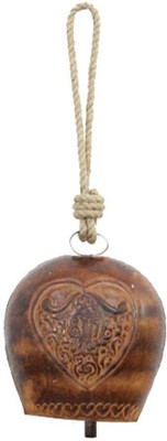 Apkamart Handicraft Cow Bell Wall Hanging - Decorative Hangings for Home Decor and Gifts Decorative Showpiece - 43 cm(Iron, Brown)
Apkamart Handicraft Cow Bell Wall Hanging - Decorative Hangings for Home Decor and Gifts Decorative Showpiece - 43 cm(Iron, Brown)