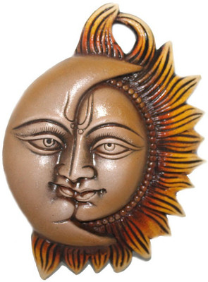 Sarvsiddhi Terracotta Sun Moon Wall Hanging Decorative Showpiece - 5 cm(Terracotta, Brown)
Sarvsiddhi Terracotta Sun Moon Wall Hanging Decorative Showpiece - 5 cm(Terracotta, Brown)