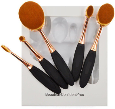 VibeX ™ Rose Gold MULTIPURPOSE Set Professional Foundation Make Up Brush Kit(Pack of 5)
VibeX ™ Rose Gold MULTIPURPOSE Set Professional Foundation Make Up Brush Kit(Pack of 5)