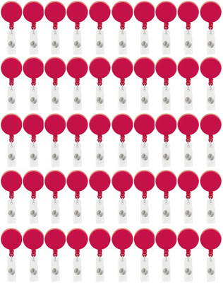 TheFlauntStore Plastic ID Badge Holder(Pack of 50)