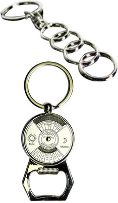 Alexus Audi And Opener Key Chain(Silver)