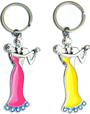 Alexus Couple And Volkswagon Key Chain(Silver)