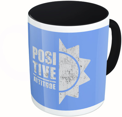 MiiCreations Printed Two Tone Black And White Positive Attitude Ceramic Mug(325 ml)
MiiCreations Printed Two Tone Black And White Positive Attitude Ceramic Mug(325 ml)