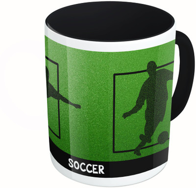MiiCreations Printed Two Tone Black And White Soccer Player Pattern Ceramic Mug(325 ml)
MiiCreations Printed Two Tone Black And White Soccer Player Pattern Ceramic Mug(325 ml)