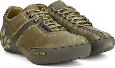 Woodland Outdoor Shoes For Men(Olive, Khaki