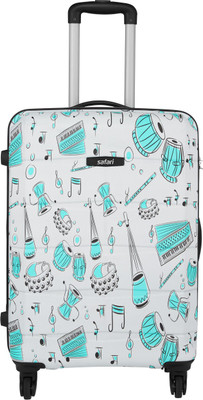 Safari Regloss Indie Check-in Luggage - inch(White