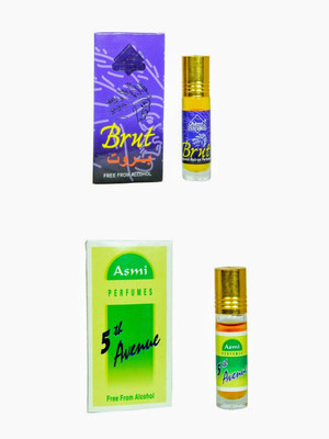 Asmi Couple Perfume Brut 5th Avenue Floral Attar(Floral)