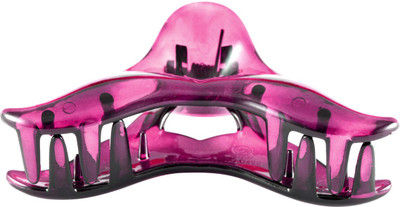 Sarah Salon Style Hair Claw Hair Clip Barrettes Hairwear Clamp Hair Accessories by SARAH Hair Claw(Pink)