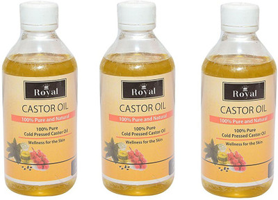 Royal 100% Pure Cold Pressed Castor oil Hair Oil(600 g)