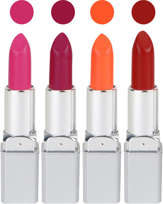 Ramble Silver Touch Lipsticks (Mazanta,Plum,Orange,Red) Neon shades(Pink,Purple,Orange,Red, 16 g)
Ramble Silver Touch Lipsticks (Mazanta,Plum,Orange,Red) Neon shades(Pink,Purple,Orange,Red, 16 g)