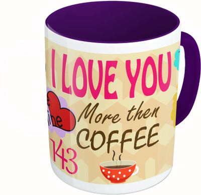 MiiCreations Printed Two Tone Blue And White Valentine Collarge Ceramic Mug(325 ml), Multicolor
MiiCreations Printed Two Tone Blue And White Valentine Collarge Ceramic Mug(325 ml), Multicolor