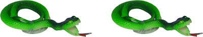 Shop4everything Realistic Snake S2(Green)