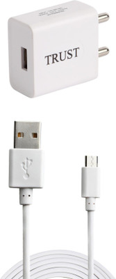 Trust 2A. Fast Charger with Charge & Sync USB Cable For Opo F3 Plus Mobile Charger(White)
Trust 2A. Fast Charger with Charge & Sync USB Cable For Opo F3 Plus Mobile Charger(White)