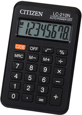 Citizen LC-210N Stealodeal LC-210N Basic Calculator(8 Digit)
