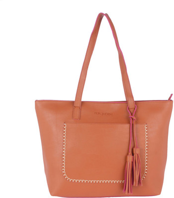 Fur Jaden Tote(Tan)