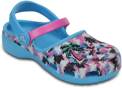 Crocs Girls Slip-on Clogs(Multicolor, Black