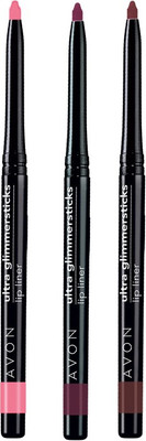 Avon Anew True Color Glimmerstick Lip Liner (set of 3)(Pink Cashmere-Deep Plum-Chocolate)
Avon Anew True Color Glimmerstick Lip Liner (set of 3)(Pink Cashmere-Deep Plum-Chocolate)