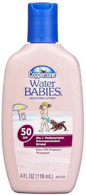 Coppertone Coppertone Water Babies Sunscreen Lotion 50SPF - 118ml (4oz)(118 ml)