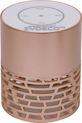 zydeco Table Lamp Bluetooth Speaker 4 W Portable Bluetooth Speaker(Golden, Mono Channel)