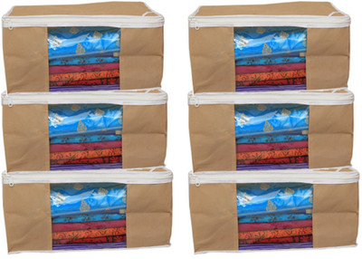 Kuber Industries Designer "Kuber Industries Non woven Saree cover Bag Set of 6 Pcs /Wardrobe Organiser/Regular Clothes Cover " KI19153P18(Brown)
Kuber Industries Designer "Kuber Industries Non woven Saree cover Bag Set of 6 Pcs /Wardrobe Organiser/Regular Clothes Cover " KI19153P18(Brown)