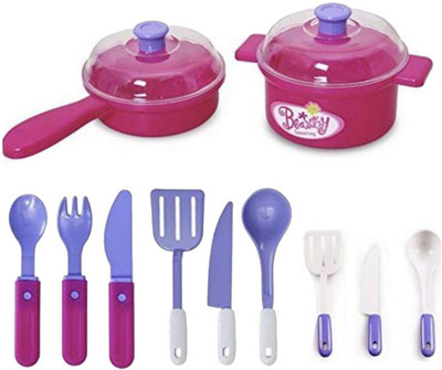 vbenterprise Kitchen Set Toy Accessory(NA Pink)