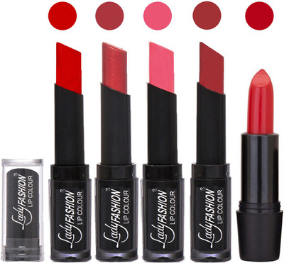 Lady Fashion Professional Cosmetics Lipstick Long Lasting Creme Matte with Rythm Combo 01(Tametto Red, Hot Pink, Baby Pink, Redish Maroon)
Lady Fashion Professional Cosmetics Lipstick Long Lasting Creme Matte with Rythm Combo 01(Tametto Red, Hot Pink, Baby Pink, Redish Maroon)
