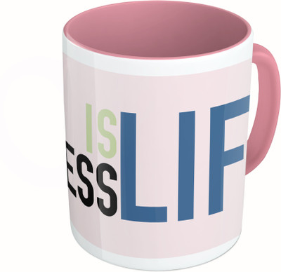 MiiCreations Printed Two Tone Pink And White Chess Is Life Ceramic Mug(325 ml)
MiiCreations Printed Two Tone Pink And White Chess Is Life Ceramic Mug(325 ml)