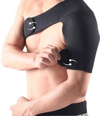 Futaba Adjustable Single-side Shoulder Protector Bandage - Left Shoulder Support, Black
Futaba Adjustable Single-side Shoulder Protector Bandage - Left Shoulder Support, Black