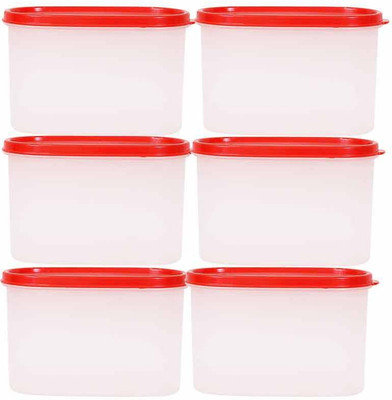 SSD Microwaveable Space Saver 6PC - 1200 ml Plastic Grocery Container(Pack of 6, White, Red), Red;white
SSD Microwaveable Space Saver 6PC - 1200 ml Plastic Grocery Container(Pack of 6, White, Red), Red;white