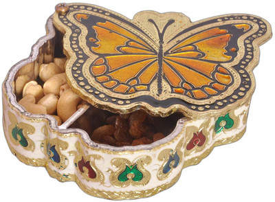 Aatish AM 4 x 5 Buttrefly Oxidised Dry Fruit Box / Multipurpose Box Wooden Decorative Platter(Multicolor)
Aatish AM 4 x 5 Buttrefly Oxidised Dry Fruit Box / Multipurpose Box Wooden Decorative Platter(Multicolor)