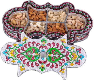 Aatish AM 7 x 11 Rangolo D3 Compressed Woodplay Dry Fruit Box / Multipurpose Box Wooden Decorative Platter(Multicolor)
Aatish AM 7 x 11 Rangolo D3 Compressed Woodplay Dry Fruit Box / Multipurpose Box Wooden Decorative Platter(Multicolor)