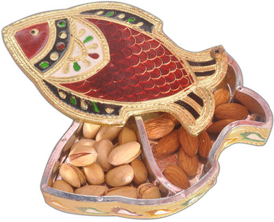 Aatish AM 6 x 3 Fish Oxidised Dry Fruit Box / Multipurpose Box Wooden Decorative Platter(Multicolor)
Aatish AM 6 x 3 Fish Oxidised Dry Fruit Box / Multipurpose Box Wooden Decorative Platter(Multicolor)