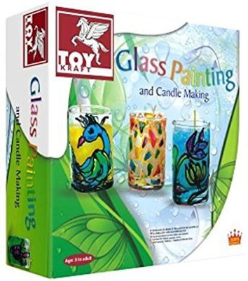 Toy Kraft Glass Painting Candle Making