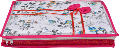 Salona Bichona 1 Saree Cover SB-SAR2-9A SB-SAR2-9A-1(Red)