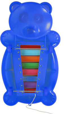 Aarushi Pull and tune panda xylophone(Blue)