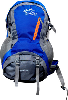 Himalayan Adventures HA-8110Blue Rucksack - 45 L(Blue, Grey)