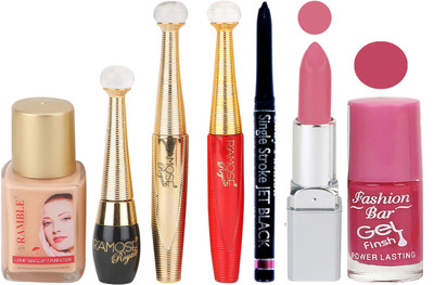 Ramble Women Fashion Makeup Combo(Set of 7)