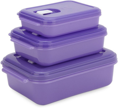 MasterCook Microclip - 350 ml, 750 ml, 1450 ml Plastic Food Storage(Pack of 3, Purple)
MasterCook Microclip - 350 ml, 750 ml, 1450 ml Plastic Food Storage(Pack of 3, Purple)